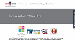 Desktop Screenshot of jobs.ashtontiffany.com